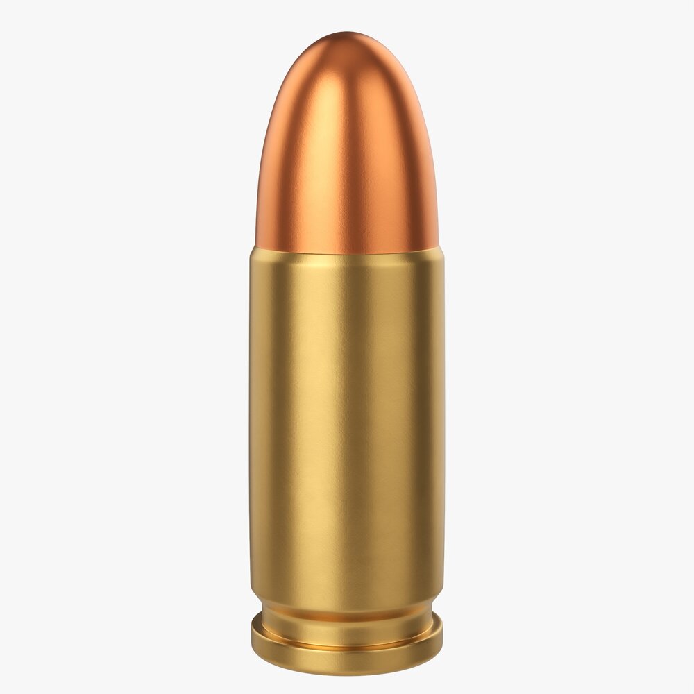 Bullet 9 Mm 3Dモデル