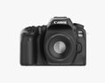 Canon Eos 90d Dslr Camera 50mm F1.8 Stm Lens 01 3D 모델 