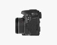 Canon Eos 90d Dslr Camera 50mm F1.8 Stm Lens 01 3D модель
