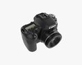 Canon Eos 90d Dslr Camera 50mm F1.8 Stm Lens 01 3D модель