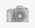 Canon Eos 90d Dslr Camera 50mm F1.8 Stm Lens 01 3d model