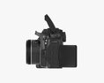 Canon Eos 90d Dslr Camera 50mm F1.8 Stm Lens 3D模型