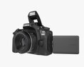 Canon Eos 90d Dslr Camera 50mm F1.8 Stm Lens Modello 3D