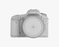 Canon Eos 90d Dslr Camera Ef 24-70mm F2.8l Ii Usm Lens 01 3D модель