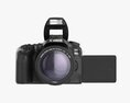 Canon Eos 90d Dslr Camera Ef 24-70mm F2.8l Ii Usm Lens 02 3D模型