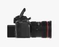 Canon Eos 90d Dslr Camera Ef 24-70mm F2.8l Ii Usm Lens 02 3D модель