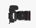 Canon Eos 90d Dslr Camera Ef 24-70mm F2.8l Ii Usm Lens 02 3Dモデル