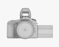 Canon Eos 90d Dslr Camera Ef 24-70mm F2.8l Ii Usm Lens 02 Modelo 3d
