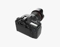 Canon Eos 90d Dslr Camera Ef 24-70mm F2.8l Ii Usm Lens 03 3D модель