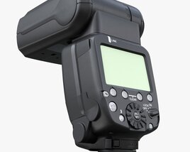 Canon Speedlite 600ex-Rt Camera Flash Wireless 3D model