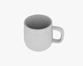 Coffee Mug With Handle 11 3D модель