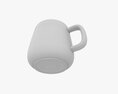 Coffee Mug With Handle 11 3d model