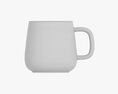 Coffee Mug With Handle 11 3d model