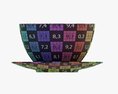 Coffee Mug With Saucer 03 3D модель