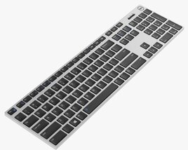 Dell Km717 Premier Wireless Keyboard 3D 모델 
