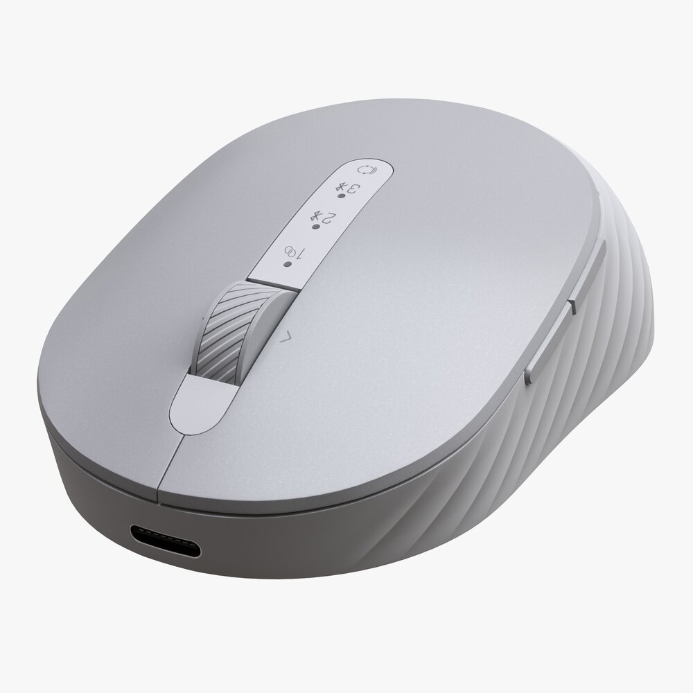 Dell Premier Rechargeable Wireless Mouse Ms7421w 3D модель