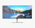Dell Ultra Sharp Lcd 38 Curved Inch Monitor 3D模型
