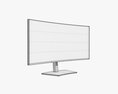 Dell Ultra Sharp Lcd 38 Curved Inch Monitor Modèle 3d