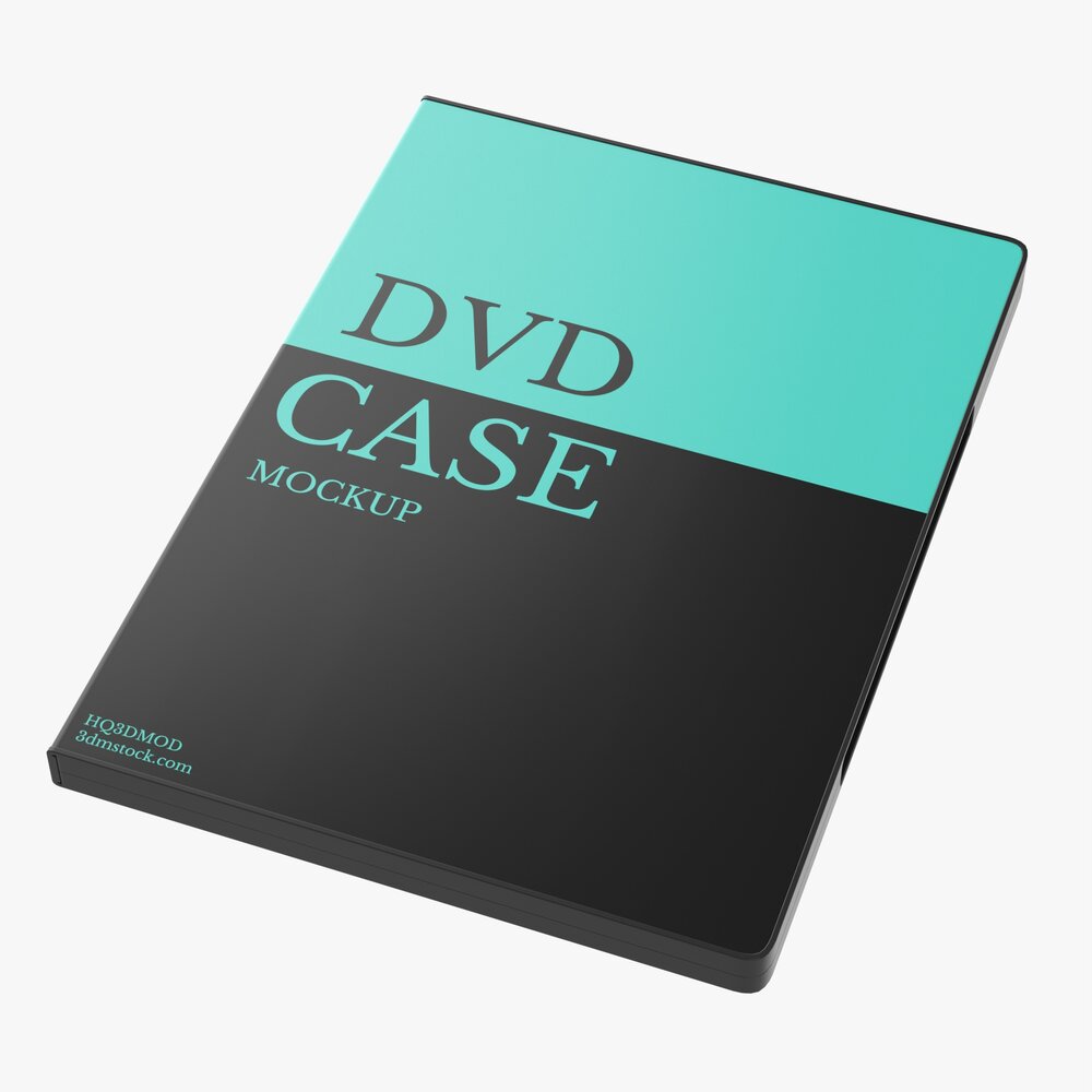 Dvd Case Closed Modello 3D