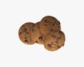Cookies With Chocolate Pieces 3D模型