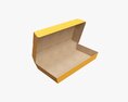 Fast Food Paper Box 01 Large Open 3D 모델 