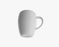 Glass Transparent Coffee Mug With Handle 04 Modèle 3d