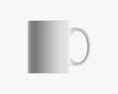 Glass Transparent Coffee Mug With Handle 06 Modello 3D