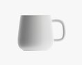 Glass Transparent Coffee Mug With Handle 11 Modelo 3D