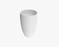 Glass Transparent Coffee Mug Without Handle 02 3D模型