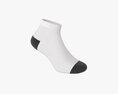 Sport Sock Short 01 3D-Modell