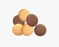 Round Cookies 3D модель