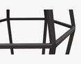 Bar Chair Hexagonal 01 3D 모델 
