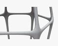 Bar Chair Hexagonal 02 3D-Modell