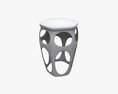 Bar Chair Hexagonal 03 3Dモデル