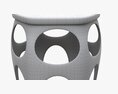 Bar Chair Hexagonal 03 3D 모델 