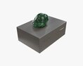 Box With Malachite Stone 3D-Modell