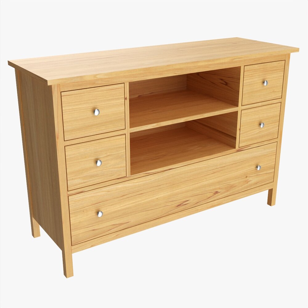 Chest Of Drawers 03 3D model