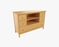 Chest Of Drawers 03 3d model