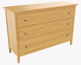 Chest Of Drawers 04 3D 모델 