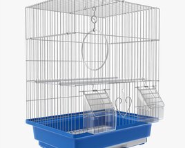 Flat Top Bird Cage 3D-Modell