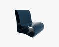 Modern Chair Plastic Modello 3D