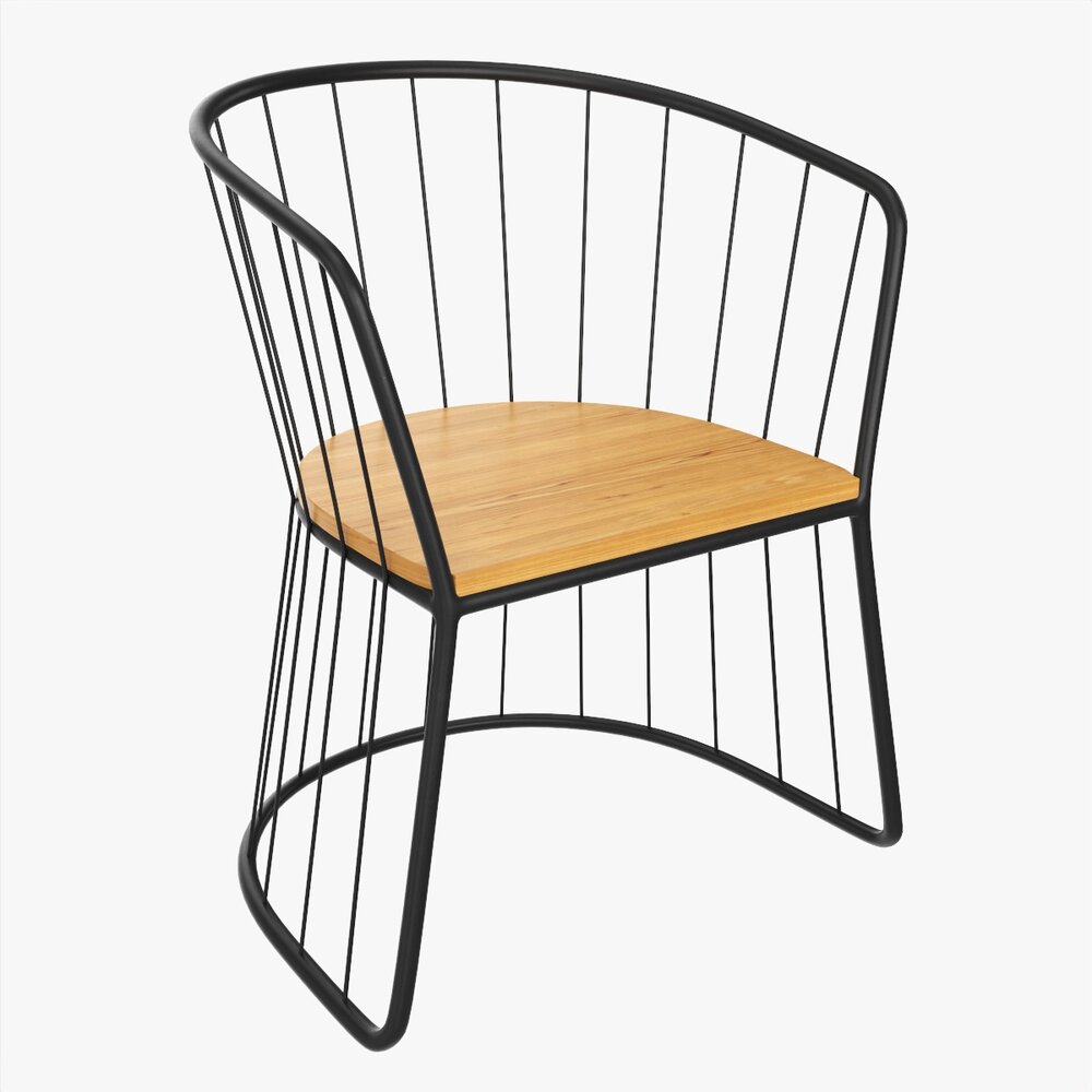 Outdoor Chair 02 Modèle 3D