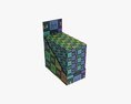 Paper Boxes With Tray Set 02 3D модель