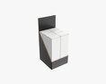 Paper Boxes With Tray Set 04 3D 모델 