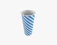 Paper Cold Cup 22 Oz With Paper Flat Lid 3D模型