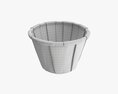 Paper Souffle Portion Cup Modèle 3d