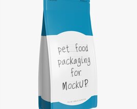 Pet Food Packaging 02 Modelo 3d