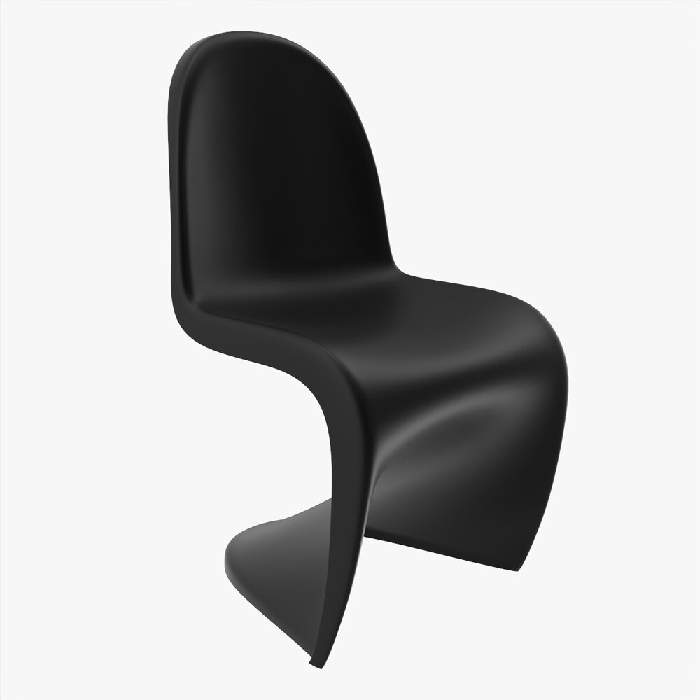 Plastic Chair Stackable 3d model