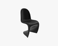 Plastic Chair Stackable 3D-Modell
