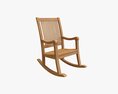 Rocking Chair 02 3D-Modell
